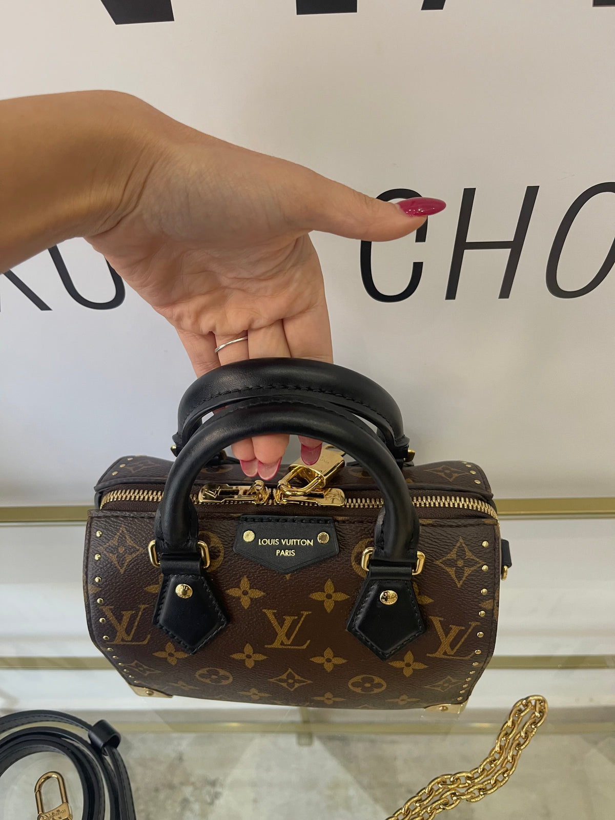 Borsa Speedy Trunk 20 Monogram Louis Vuitton