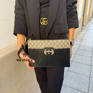 Pochette Interlocking GG Supreme Gucci