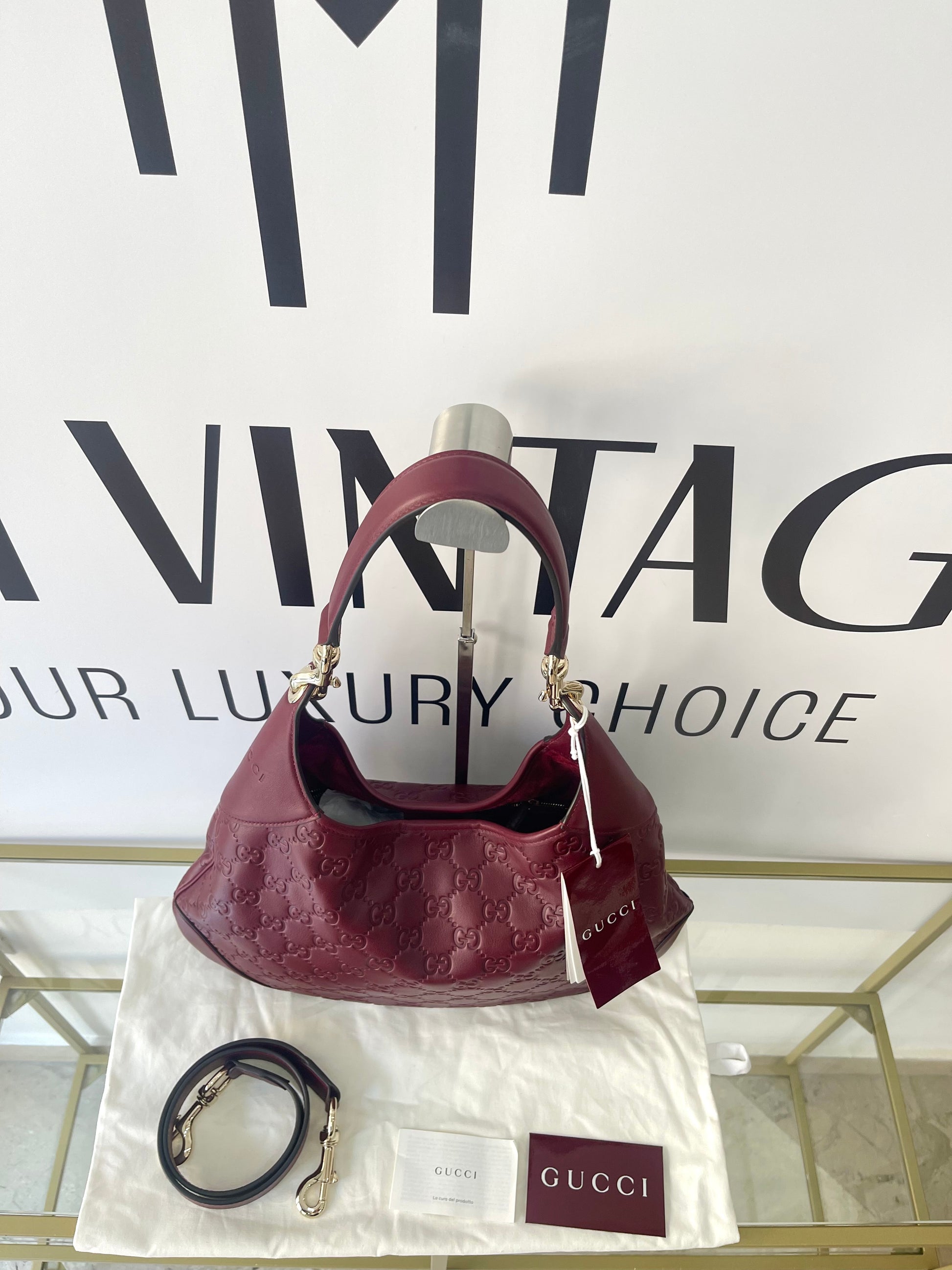 Borsa Hobo B Medium Gucci