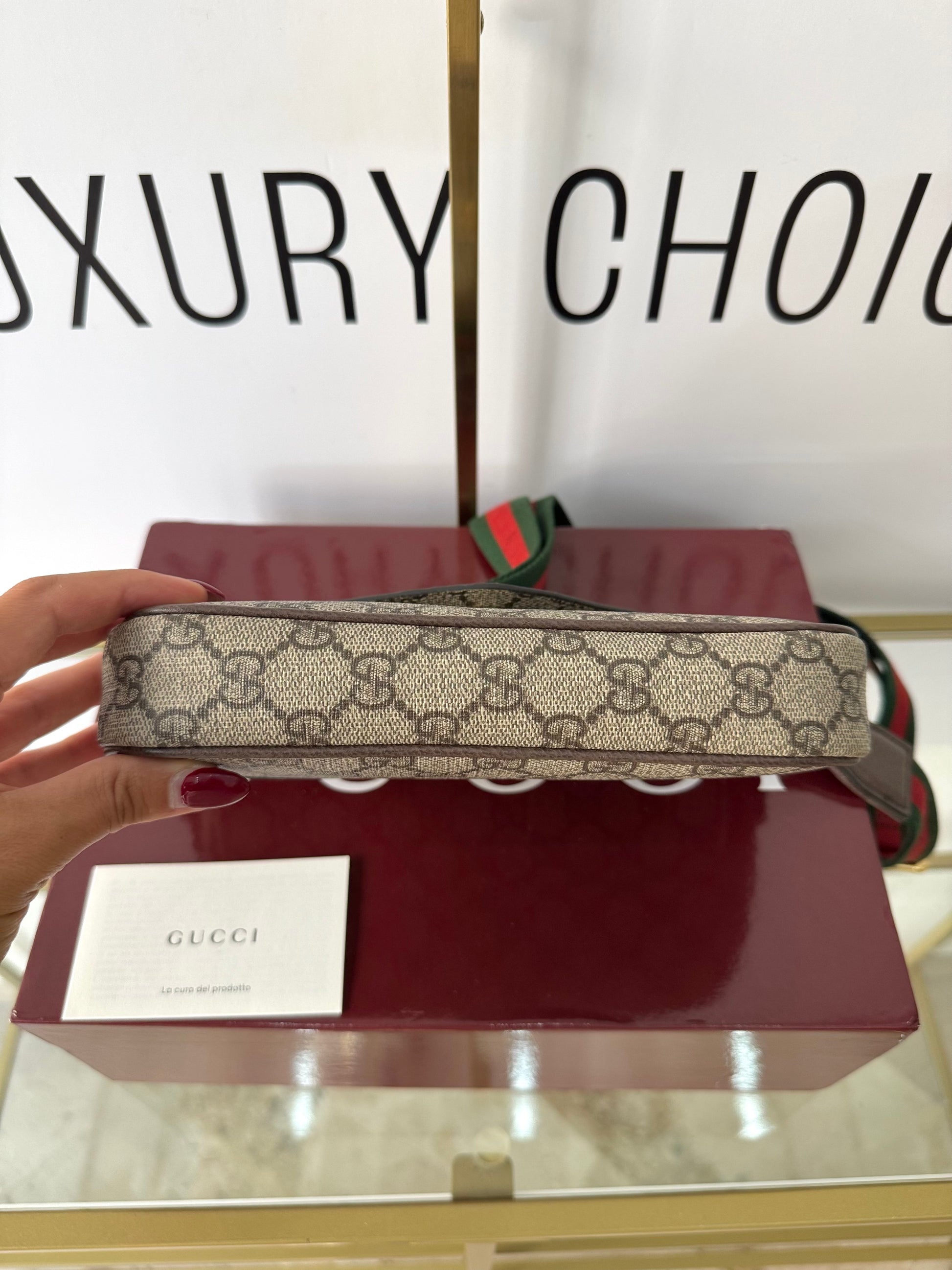 Pochette Ophidia GG Supreme Gucci