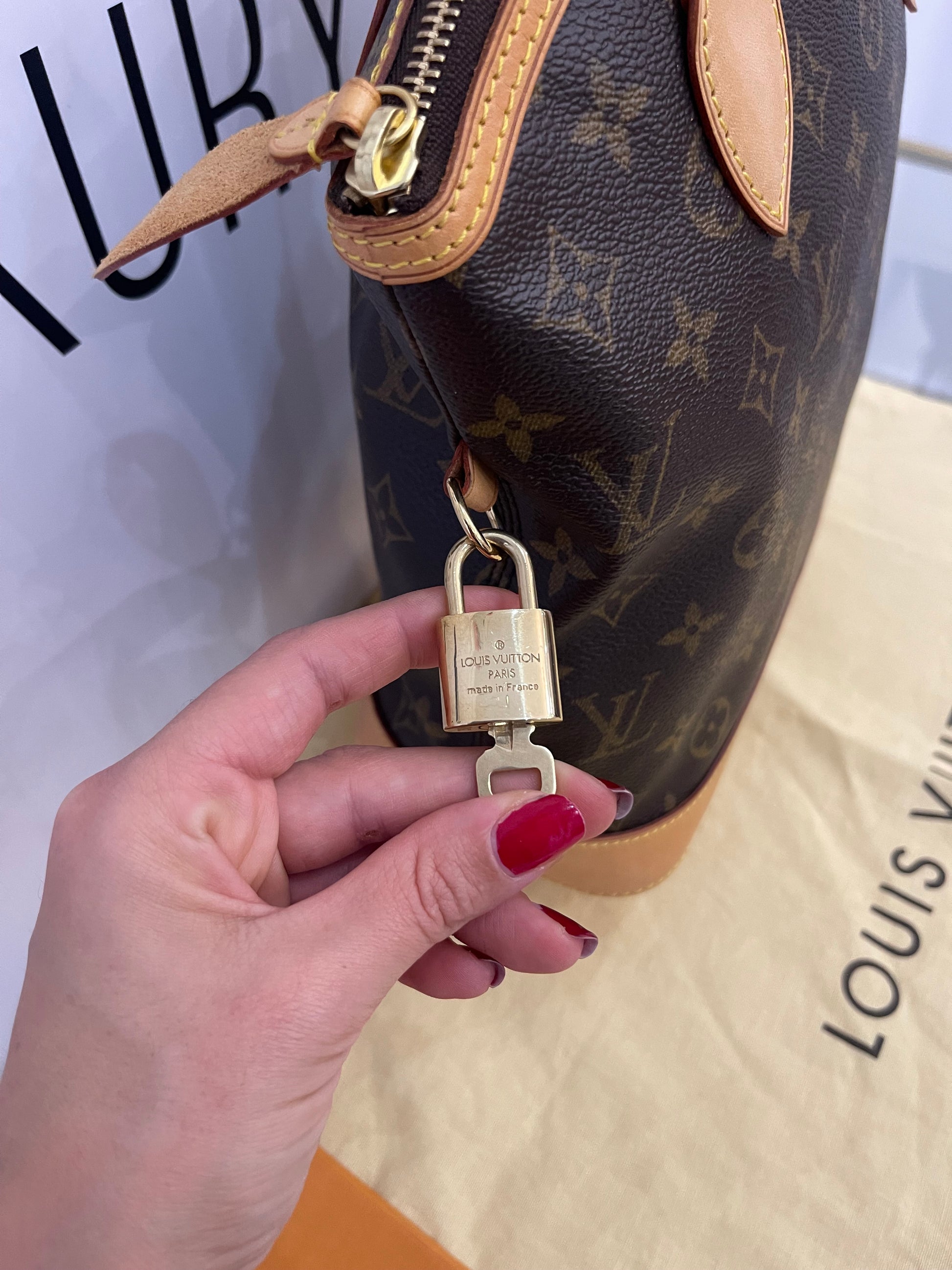 Borsa Lockit Monogram Louis Vuitton