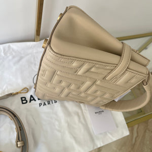 Borsa B-Buzz pelle trapuntata 22 Beige Balmain