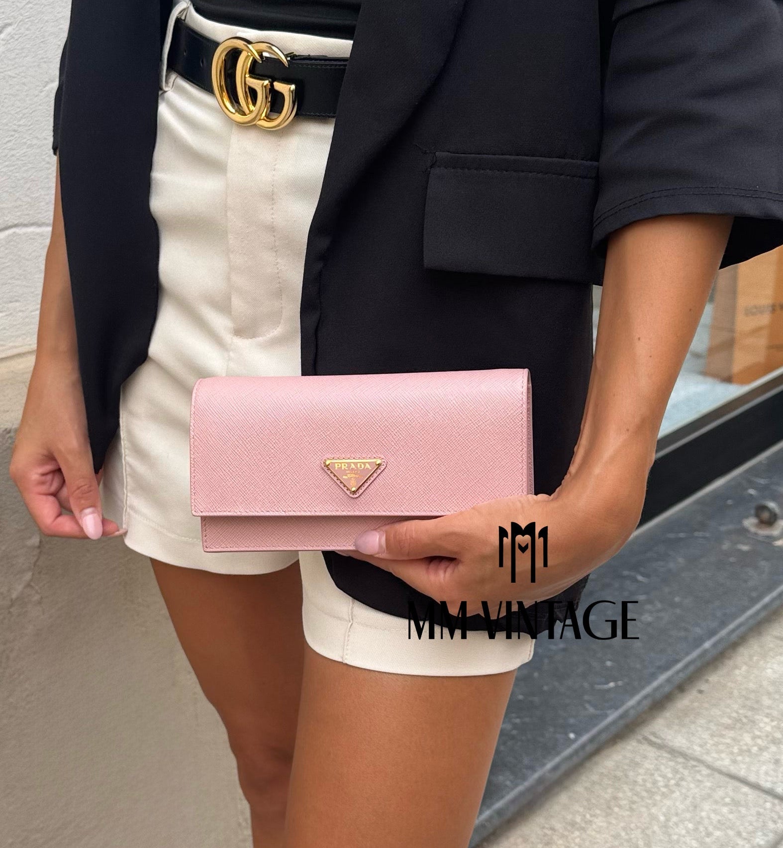 Borsa Mini in Saffiano Prada