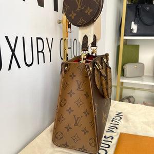 Borsa OnTheGo PM Monogram Reverse Giant Louis Vuitton