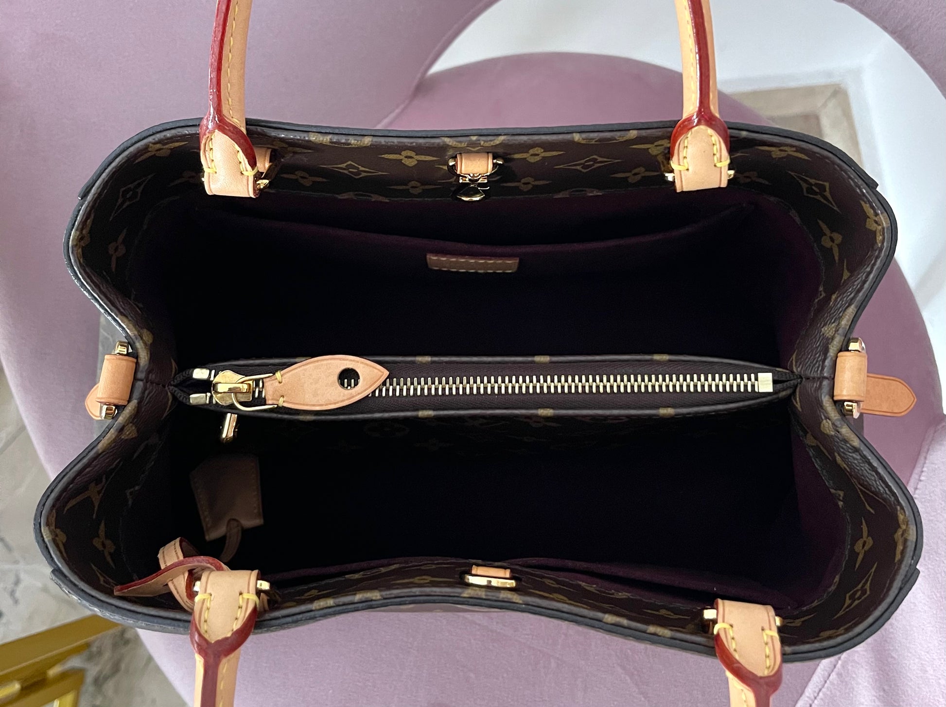 Borsa Montaigne MM Monogram Louis Vuitton