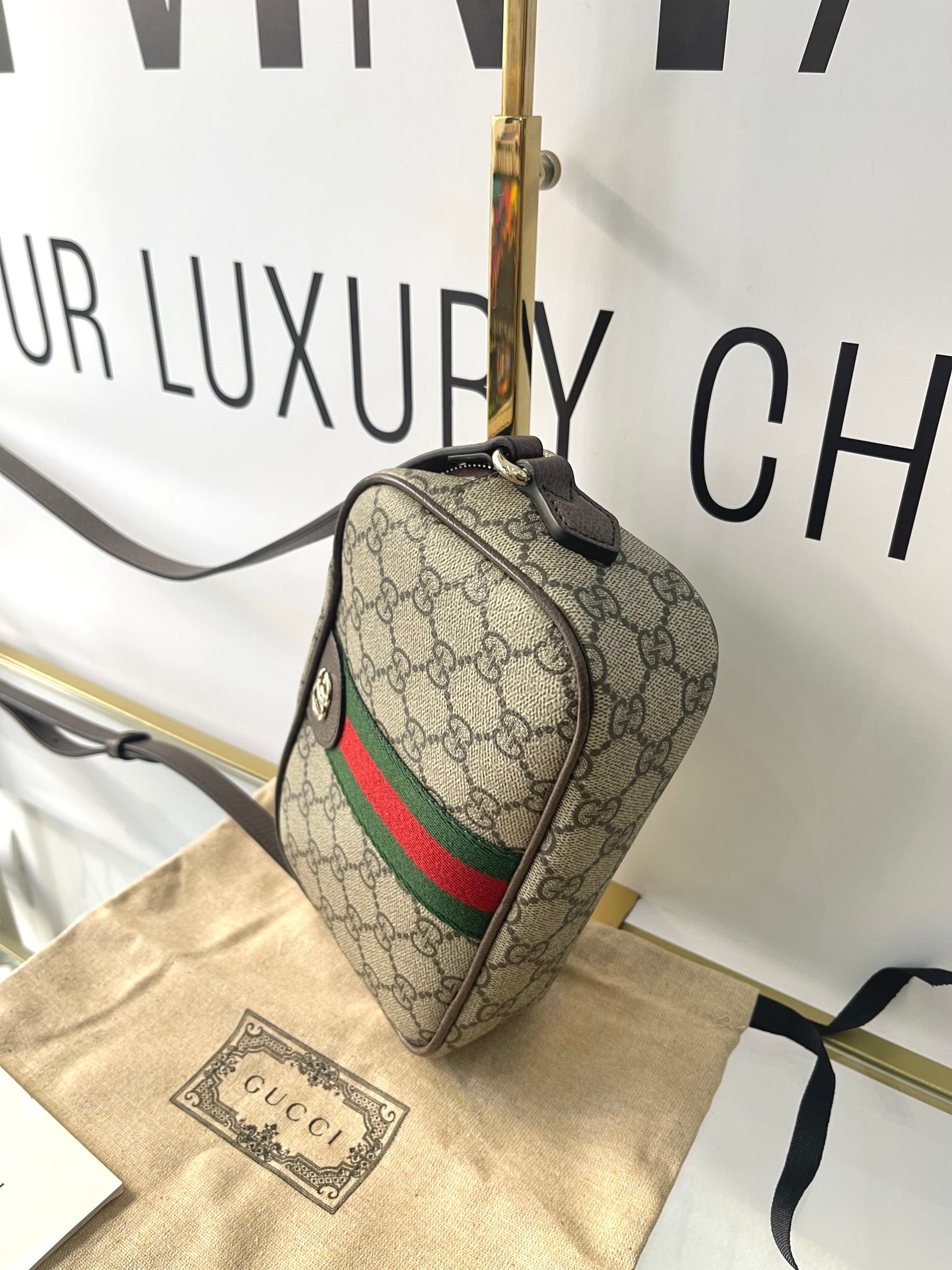 Borsa Camera Bag Ophidia GG Supreme Gucci