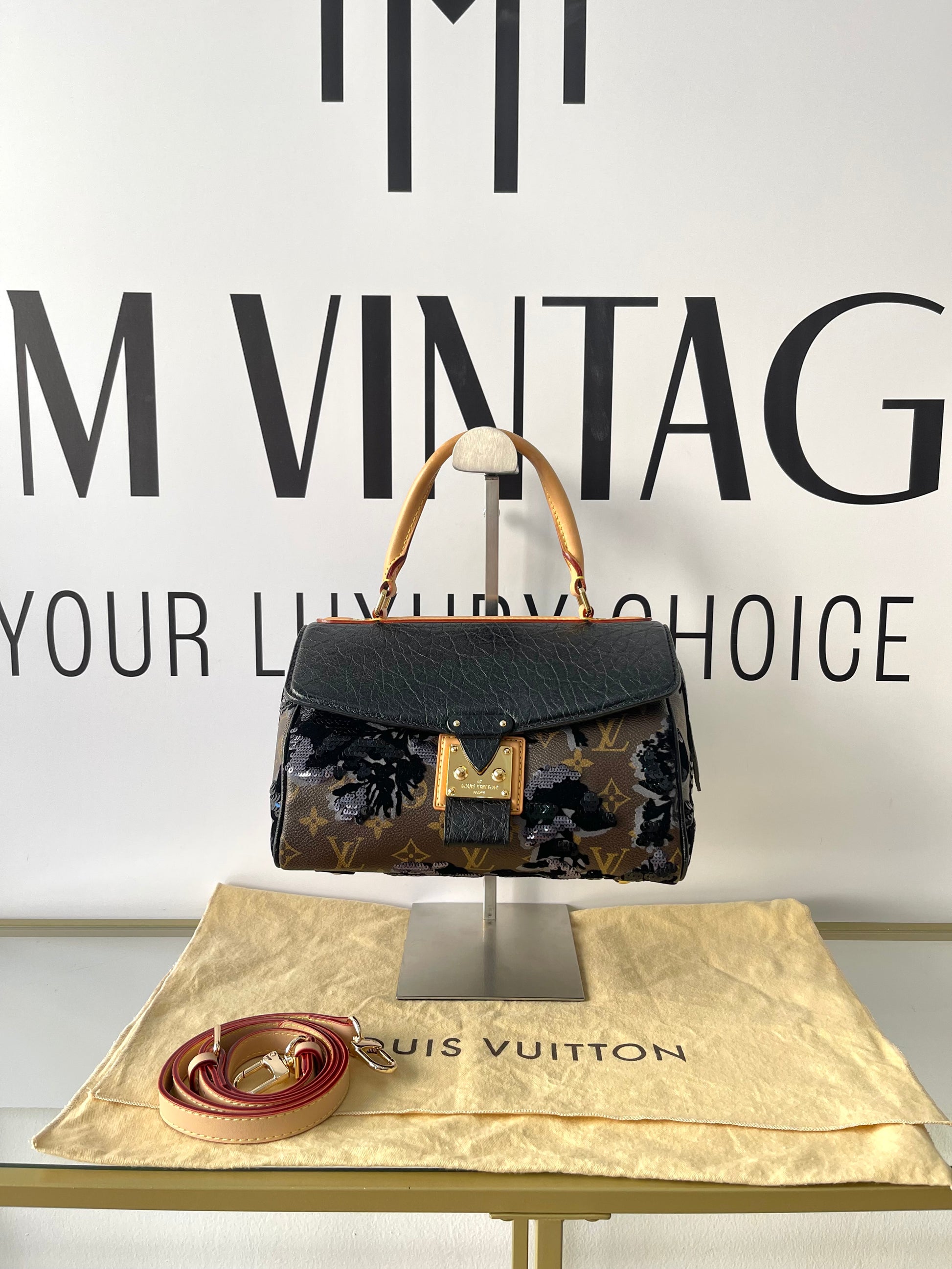 Borsa Fleur de Jais Carrousel Monogram Louis Vuitton LIMITED EDITION