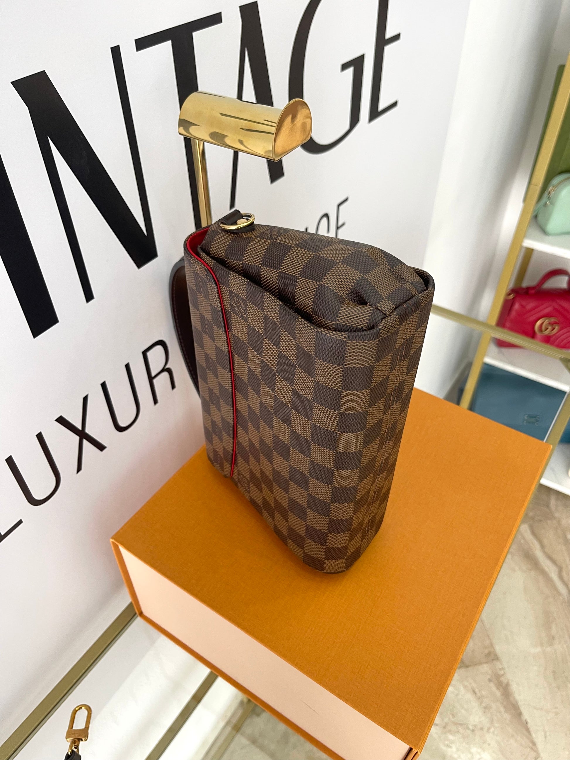 Borsa Croisette Damier Ebène Louis Vuitton