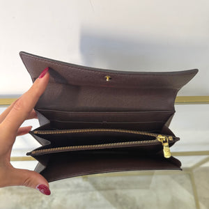 Portafoglio Sarah Damier Ebéne Louis Vuitton