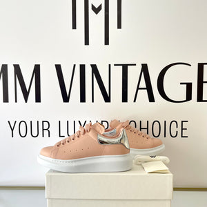 Sneaker Alexander McQueen clay/silver 38