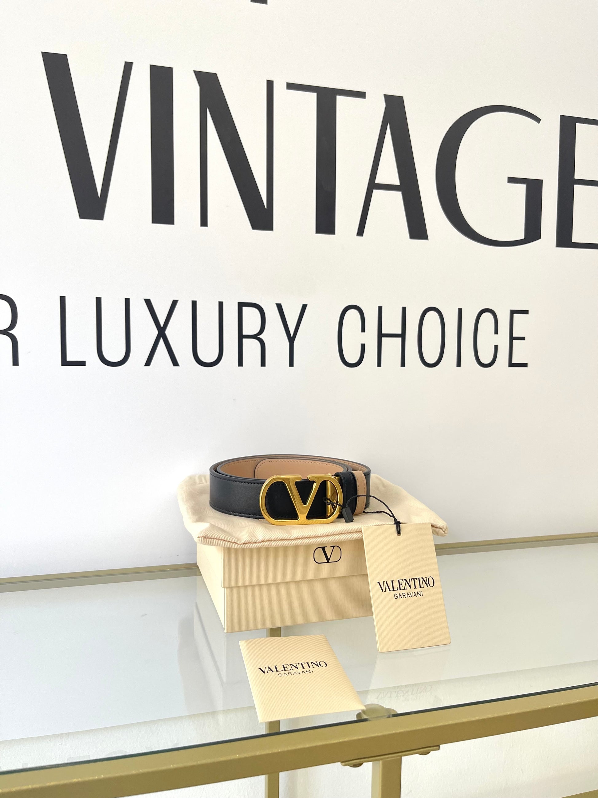 Cintura reversibile VLogo Signature Valentino Garavani