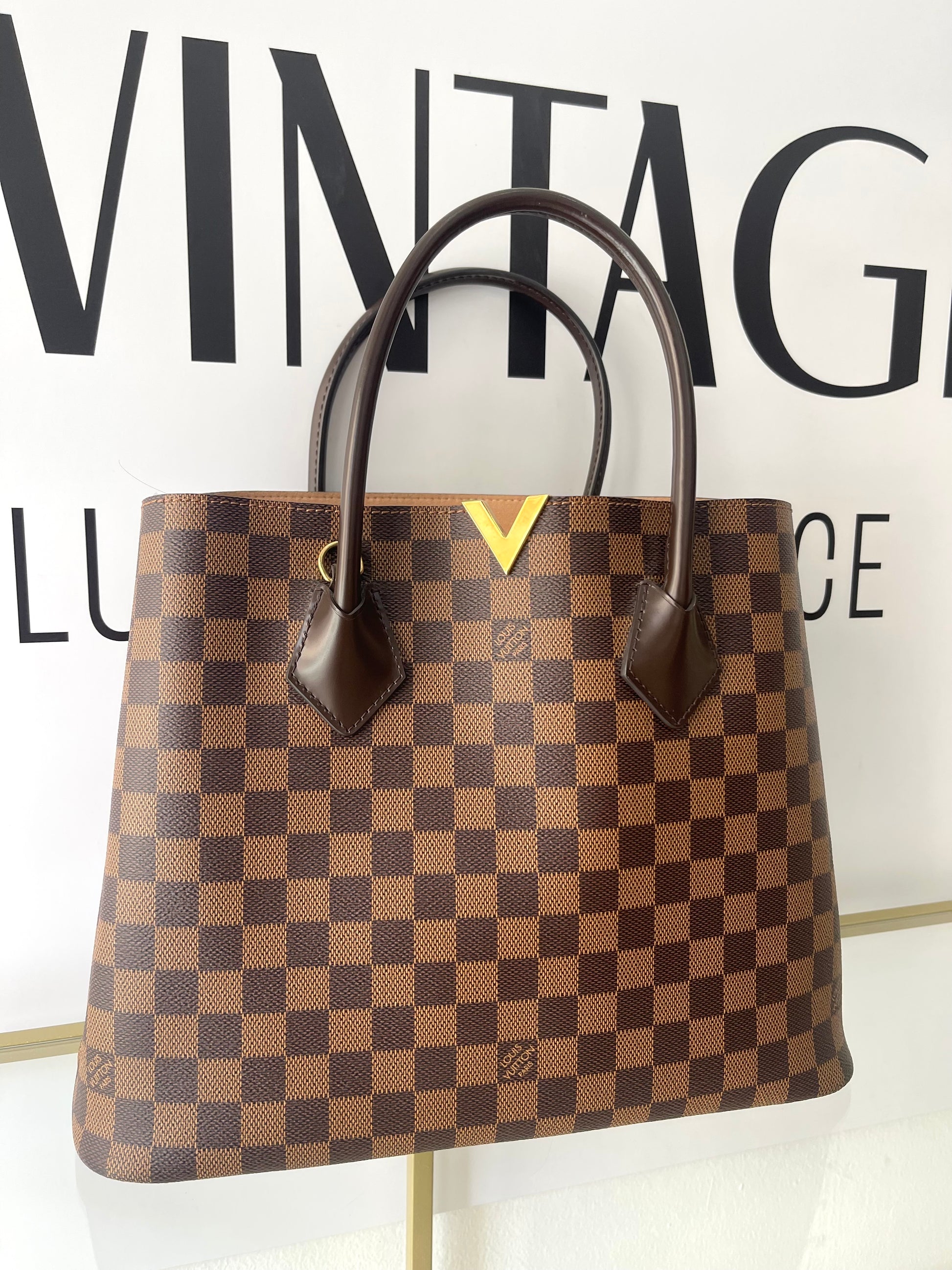 Borsa Kensington Damier Ebène Louis Vuitton