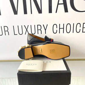 Mocassino GG con perle Gucci