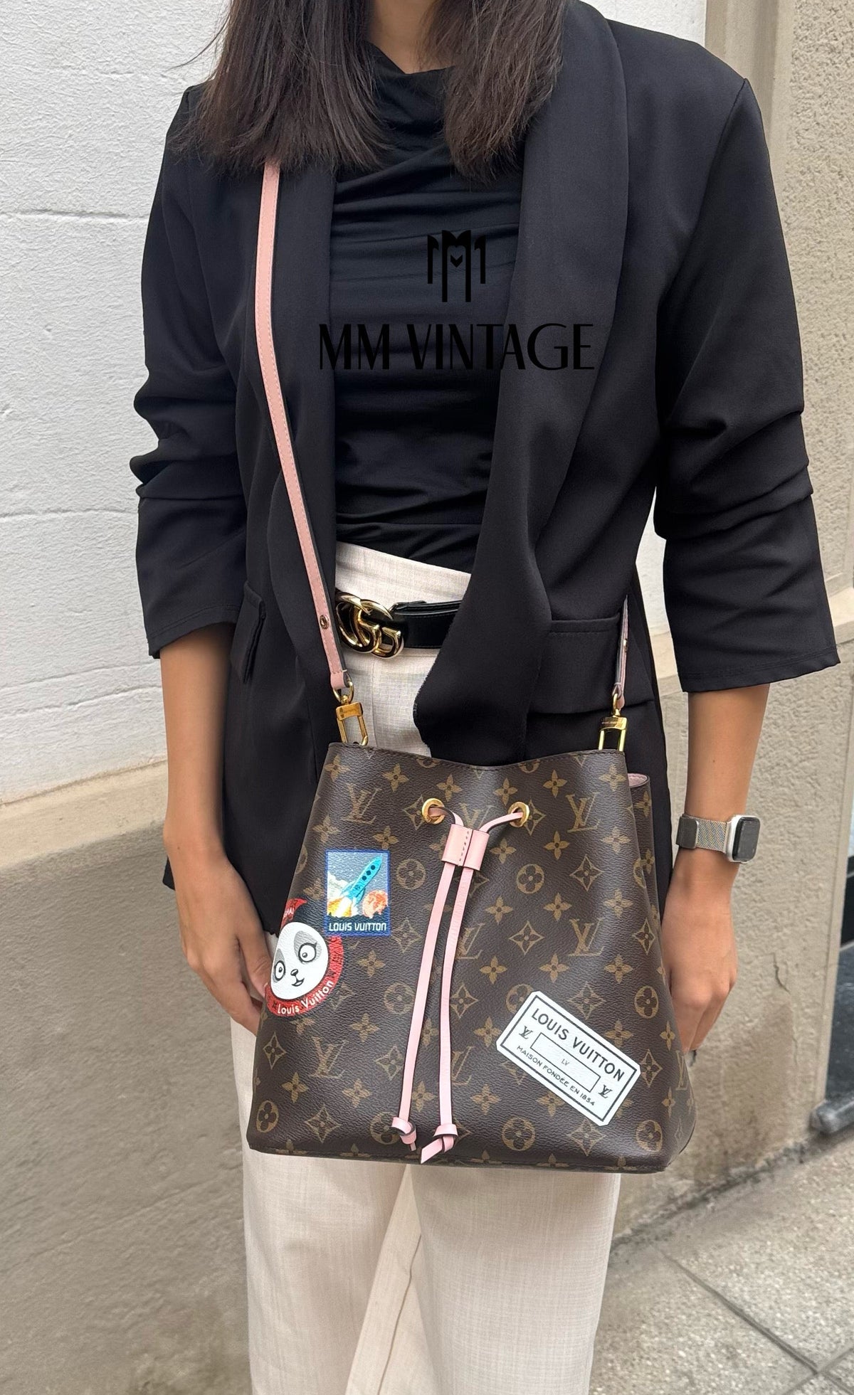 Borsa NéoNoé MM My LV World Tour Limited Edition Louis Vuitton