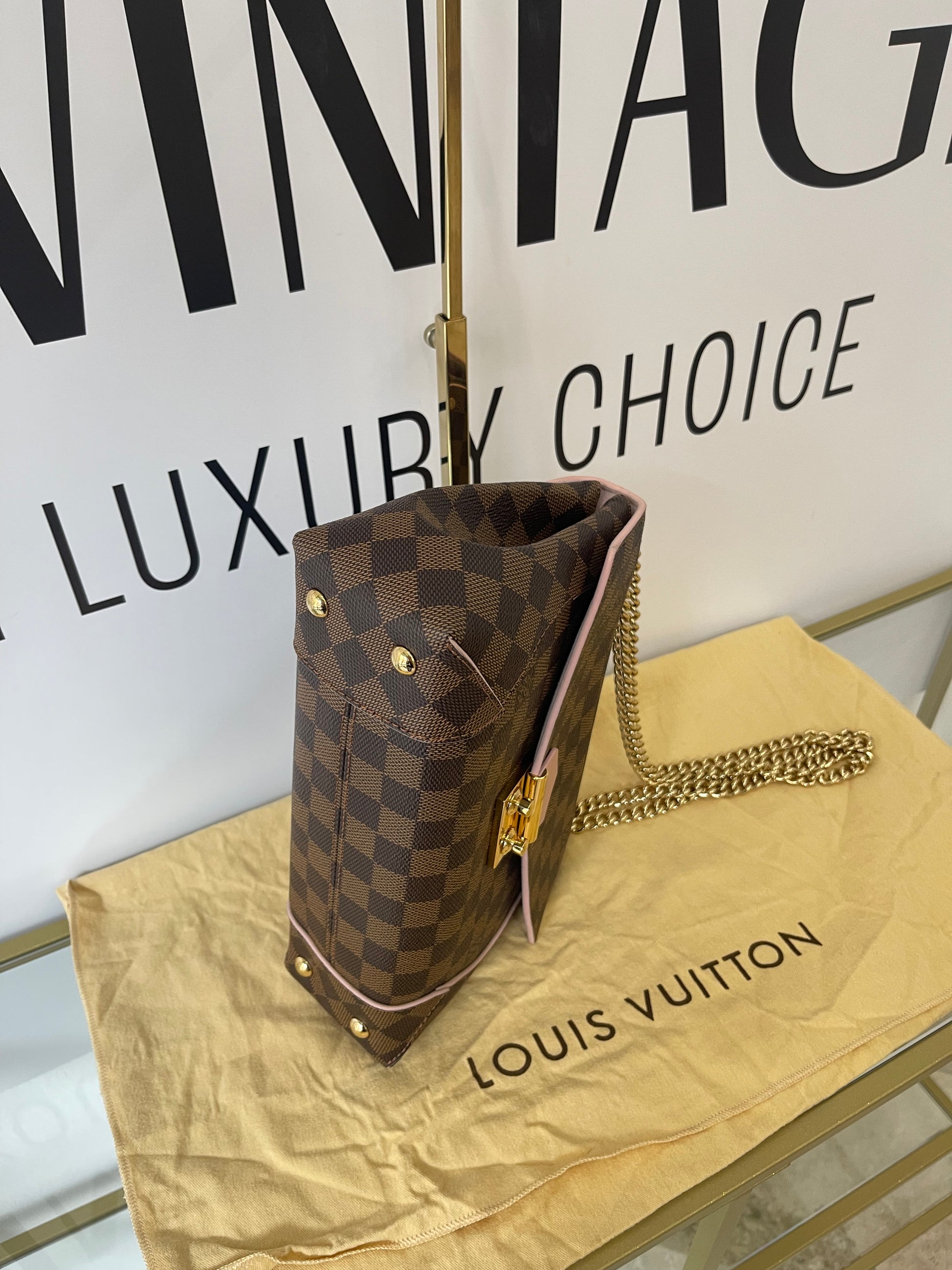 Borsa Caissa Damier Ebéne Louis Vuitton