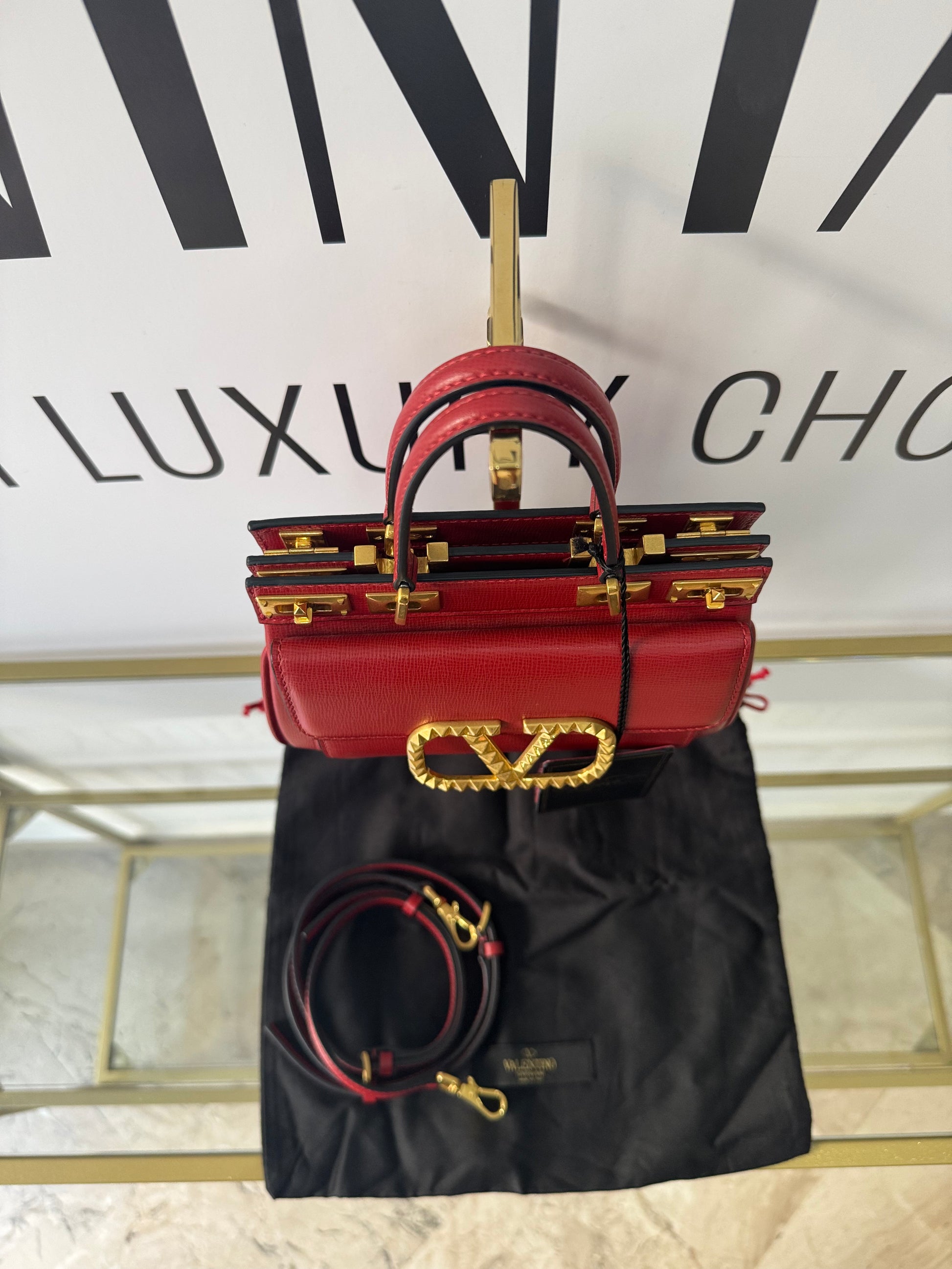Borsa Rockstud Alcove Valentino Garavani