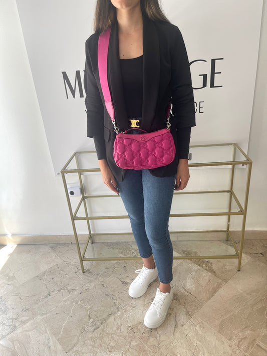 Borsa GG Matelassé fucsia Gucci