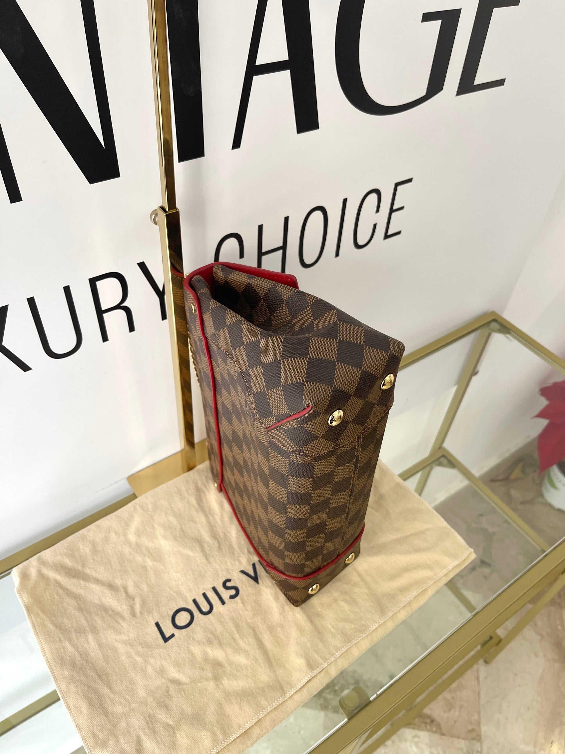 Borsa Caissa Damier Ebéne Louis Vuitton