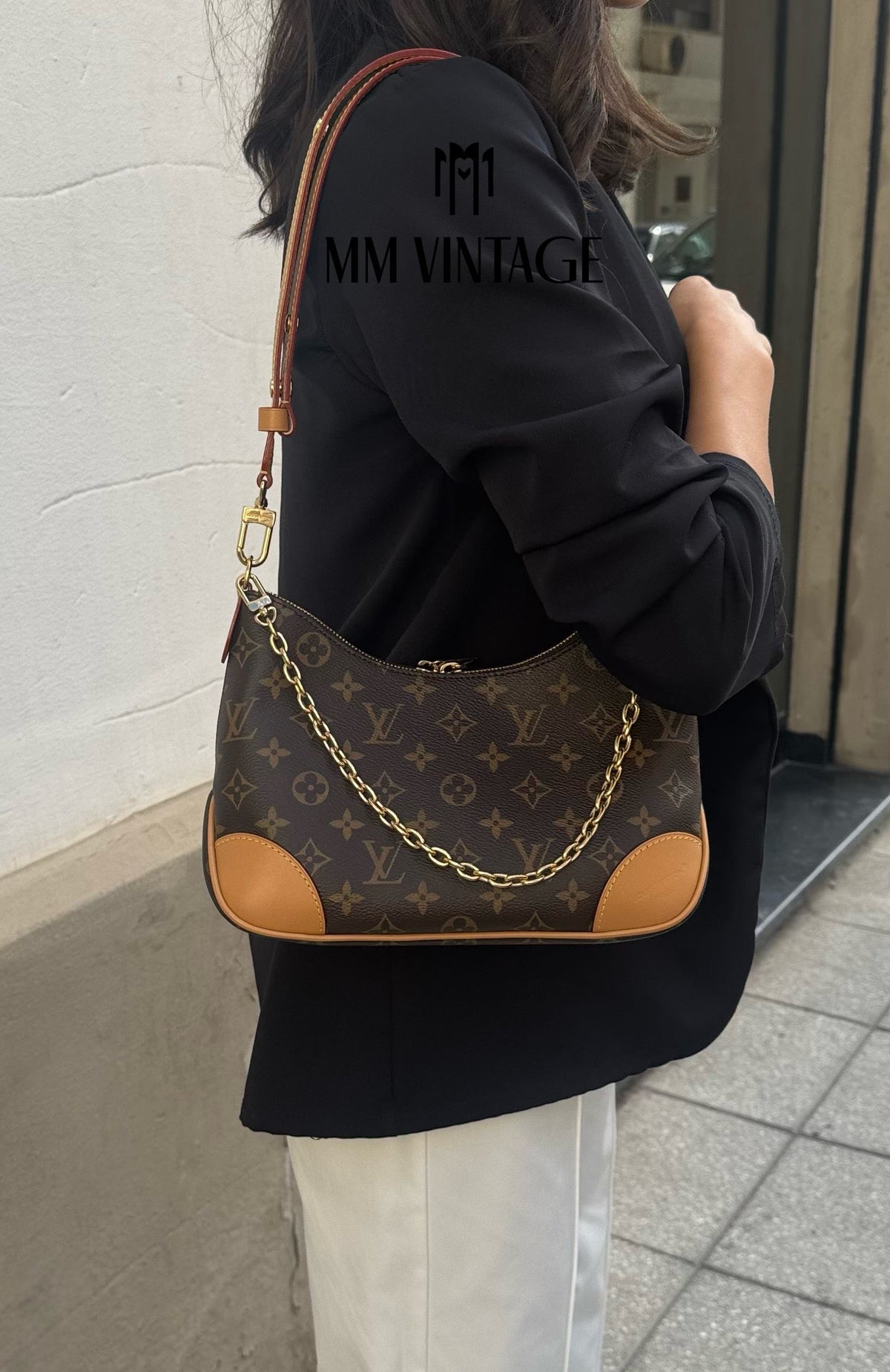 Borsa Boulogne PM Monogram Louis Vuitton