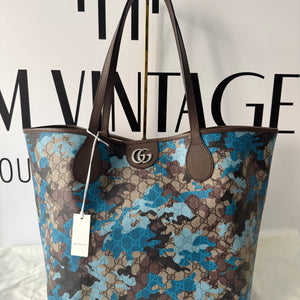 Borsa Shopping Camouflage GG Supreme Gucci
