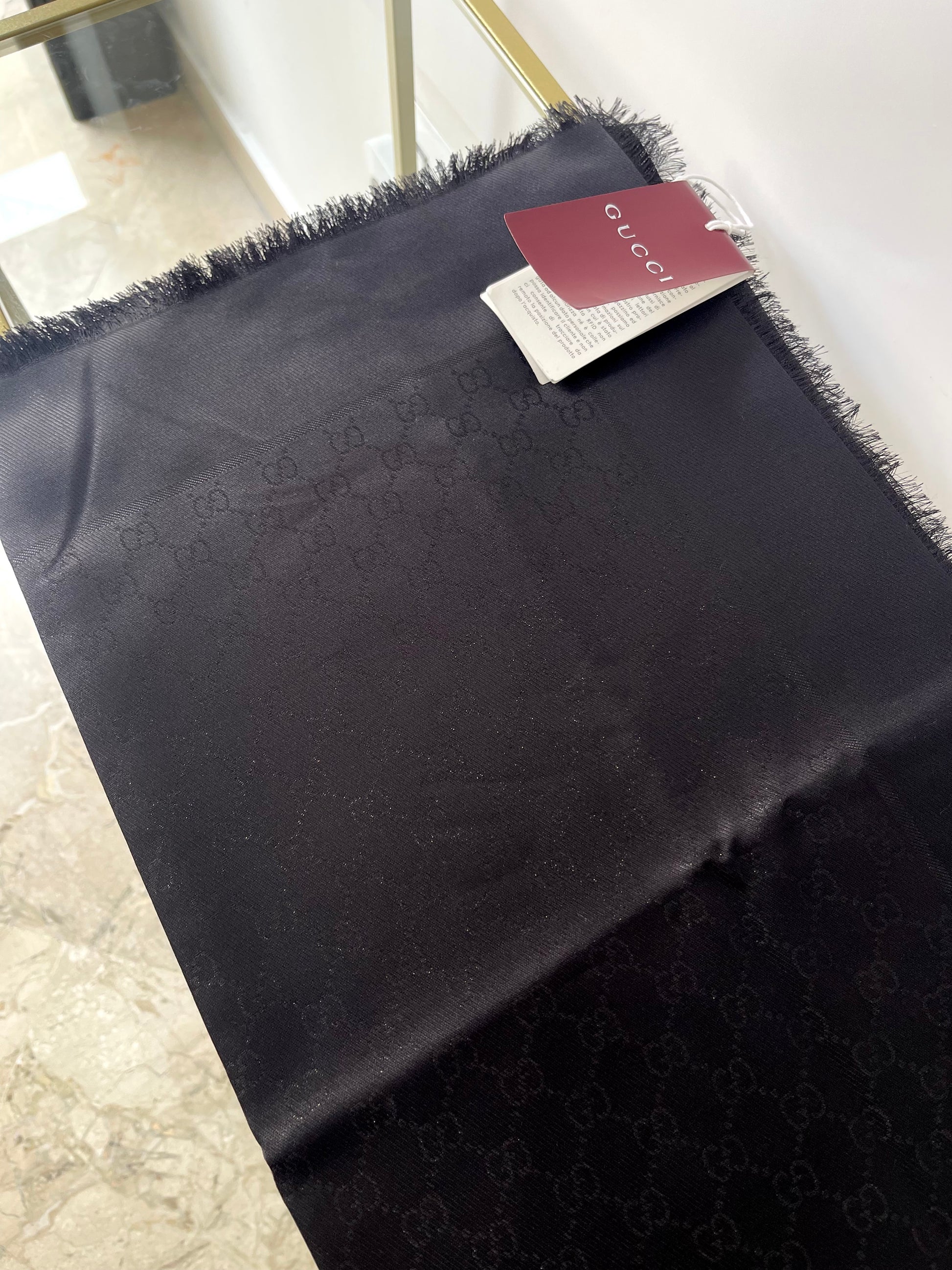 Scialle GG Lamé Gucci