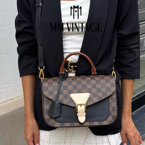 Borsa Beaumarchais Damier Ebène Louis Vuitton