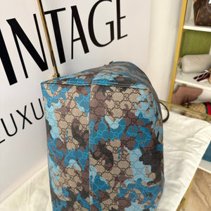 Borsa Shopping Camouflage GG Supreme Gucci