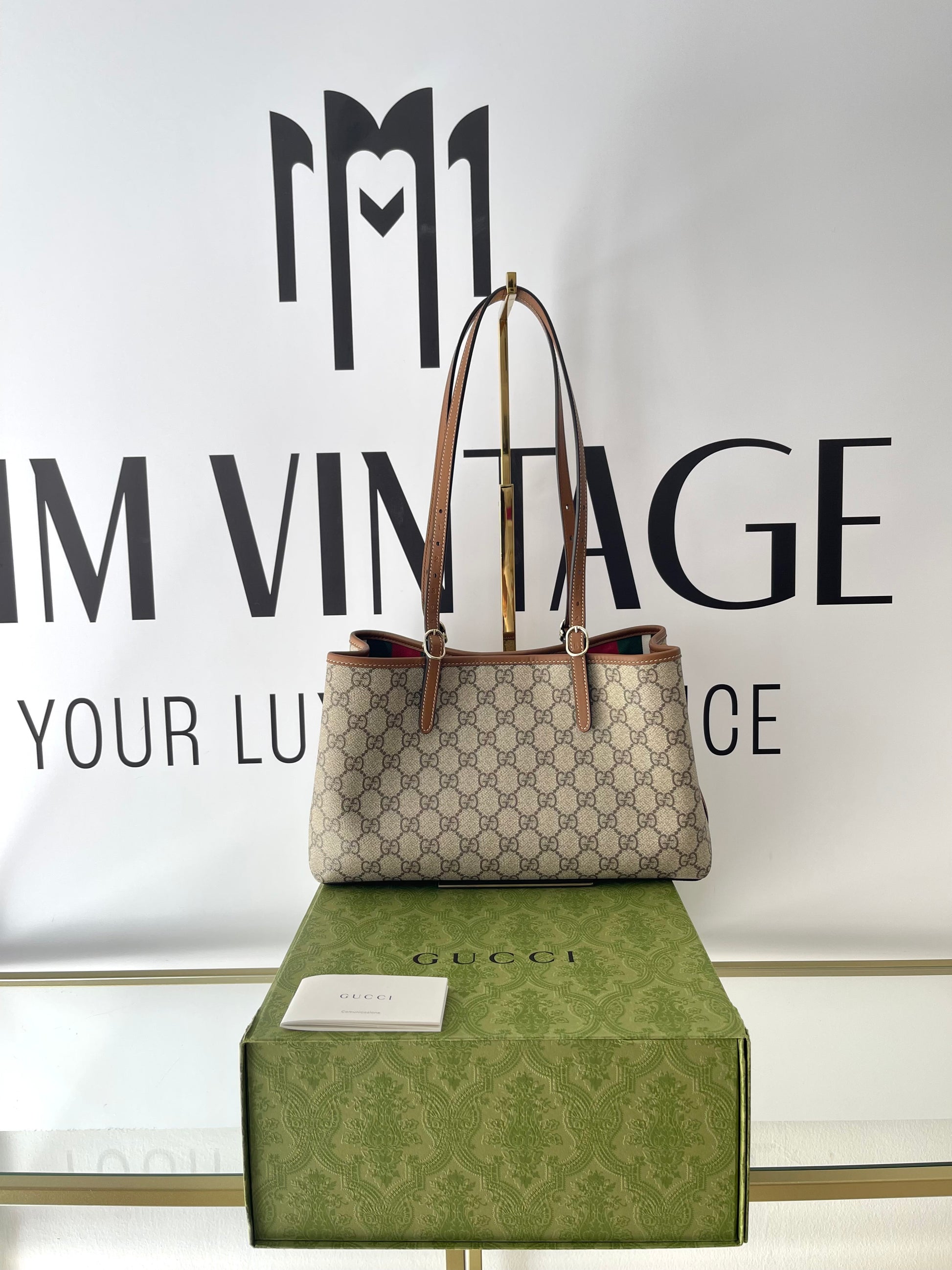 Borsa Shopping Emblem GG Gucci