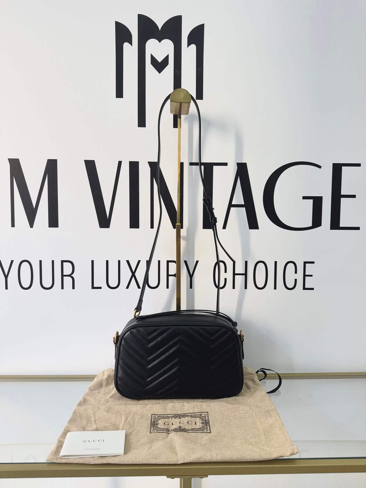 Borsa Camera Bag GG Marmont Matelassé Gucci