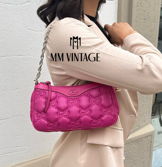 Borsa GG Matelassé fucsia Gucci