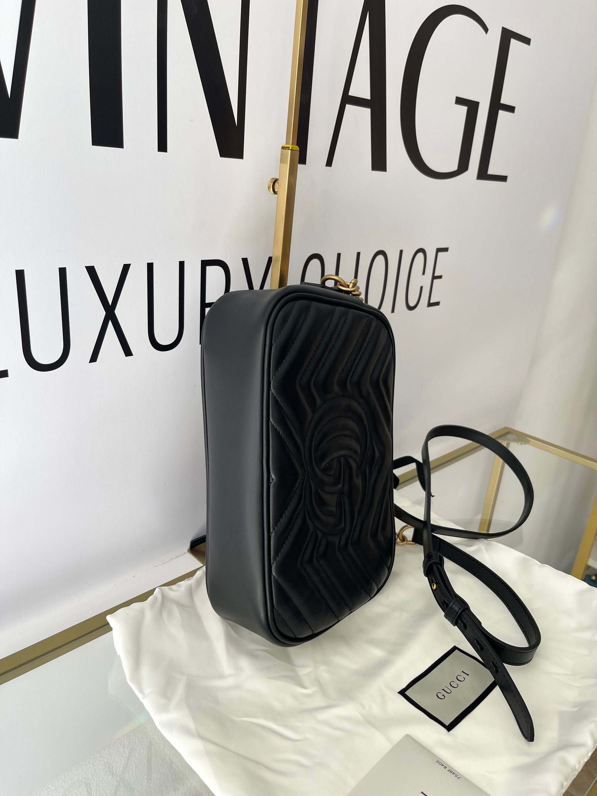 Borsa Camera Bag GG Marmont Matelassé Gucci