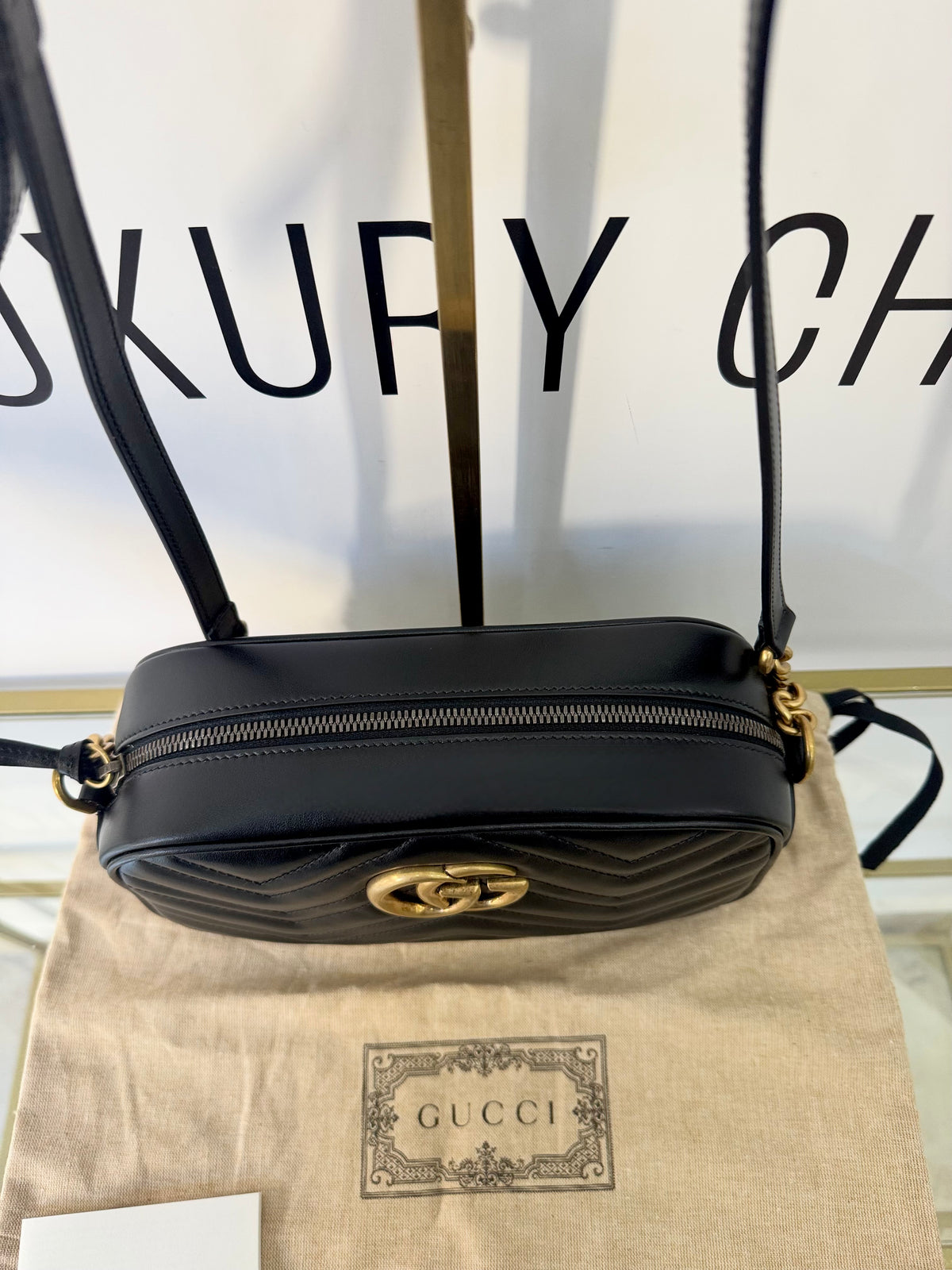 Borsa Camera Bag GG Marmont Matelassé Gucci