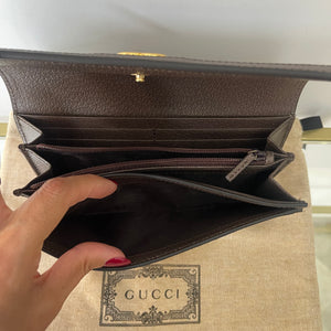 Portafoglio Continental Ophidia GG Gucci