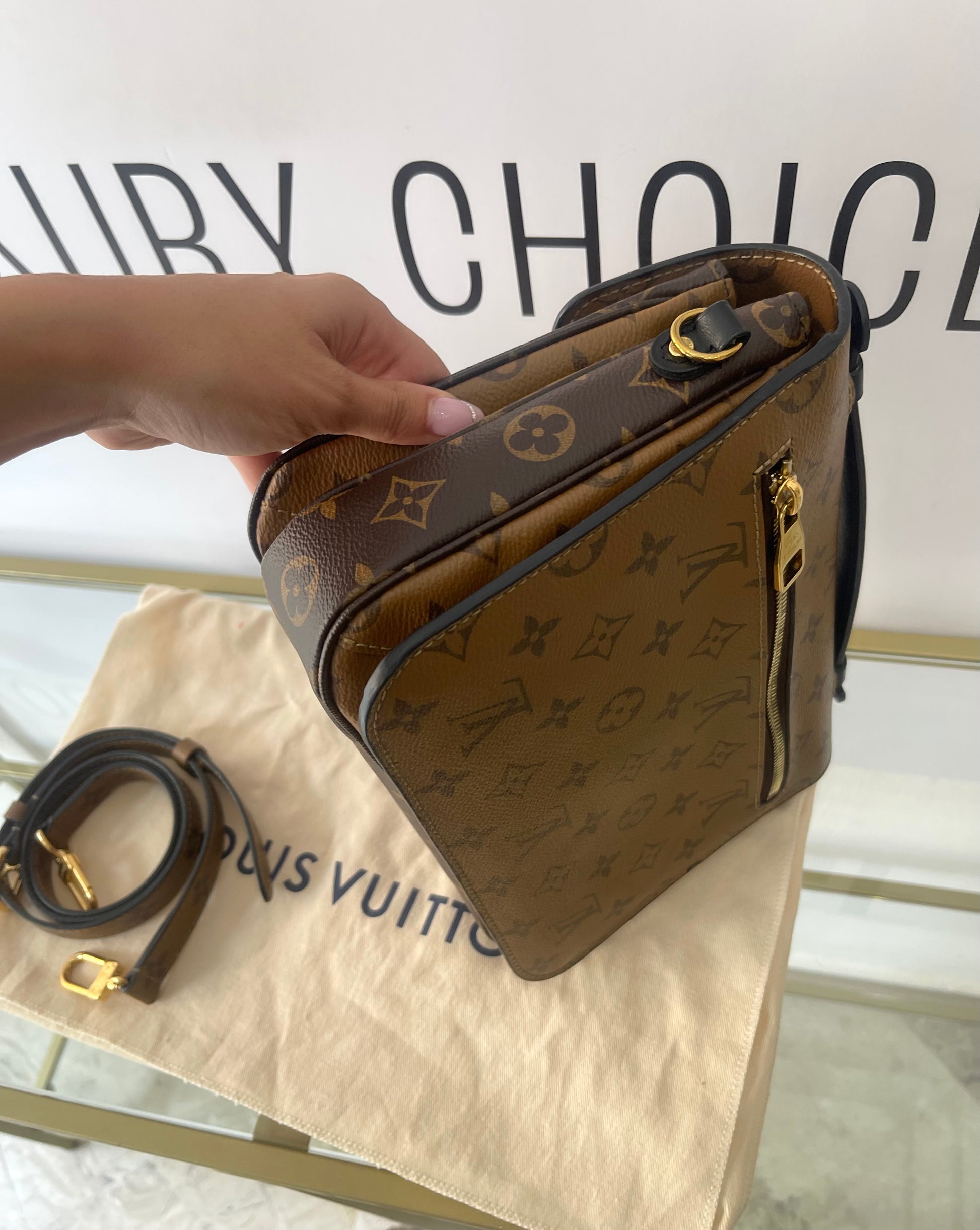 Borsa Métis Monogram Reverse Louis Vuitton
