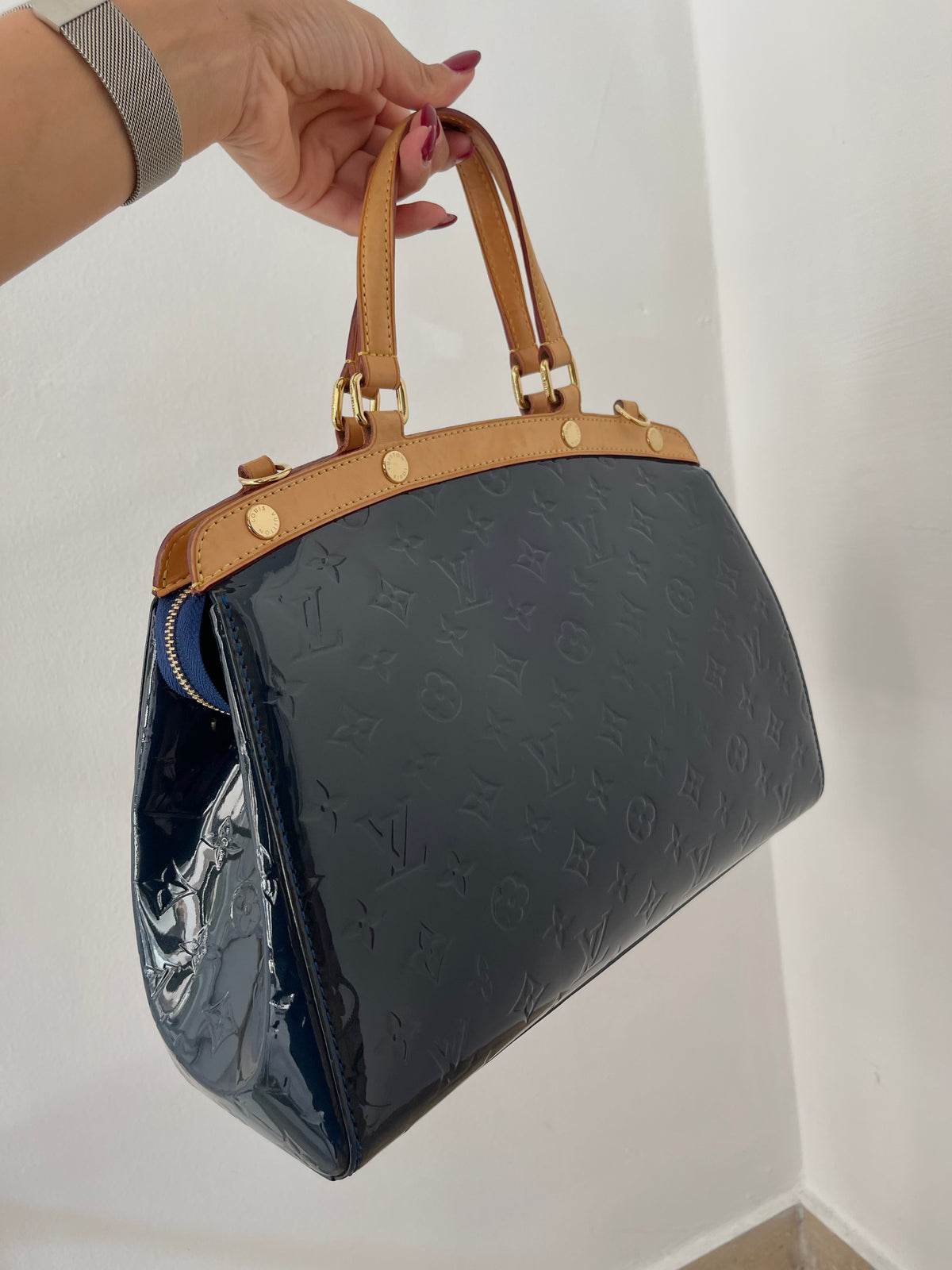 Borsa Bréa MM Monogram Vernis Louis Vuitton