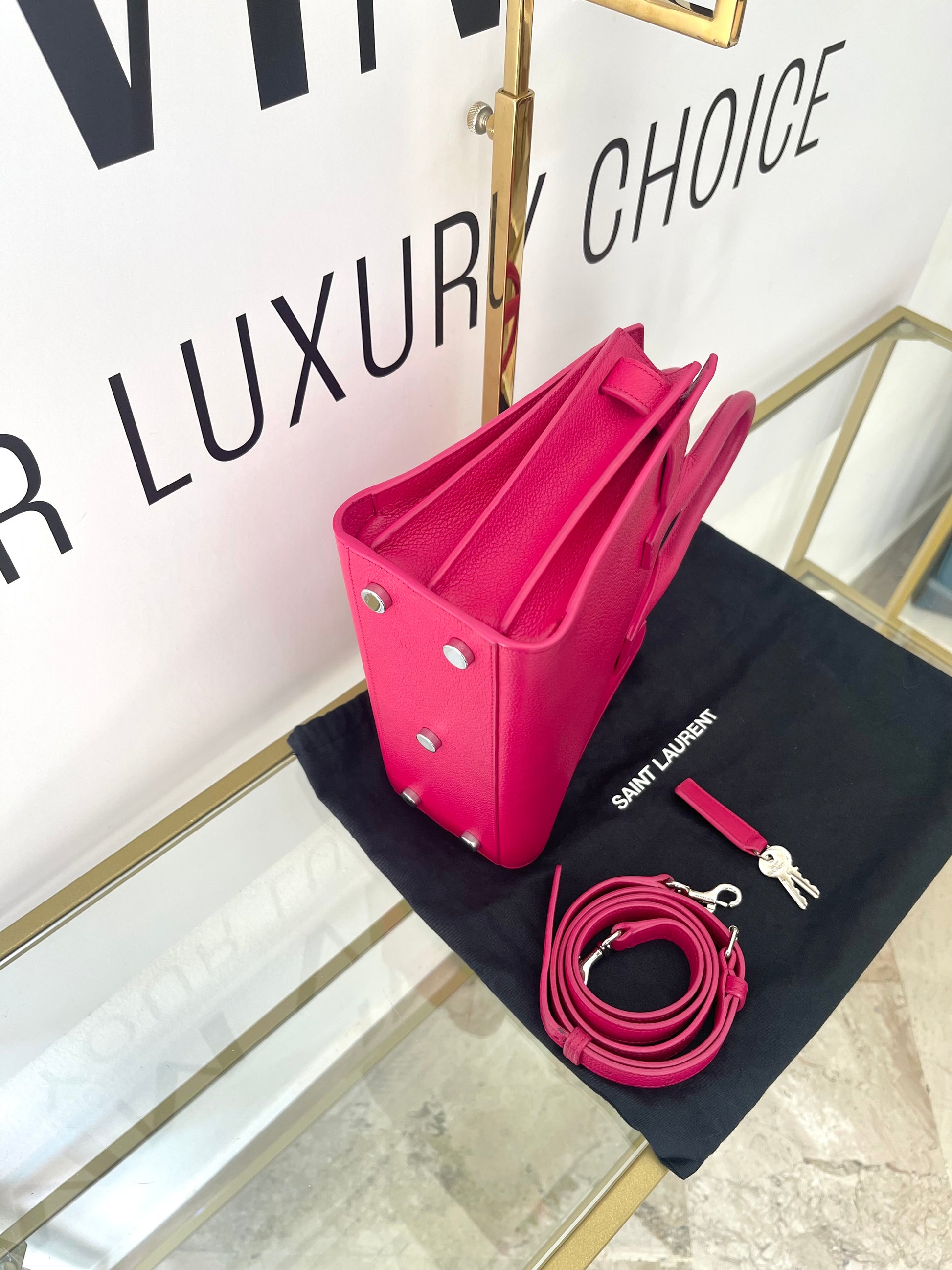 Borsa Sac De Jour Nano Saint Laurent