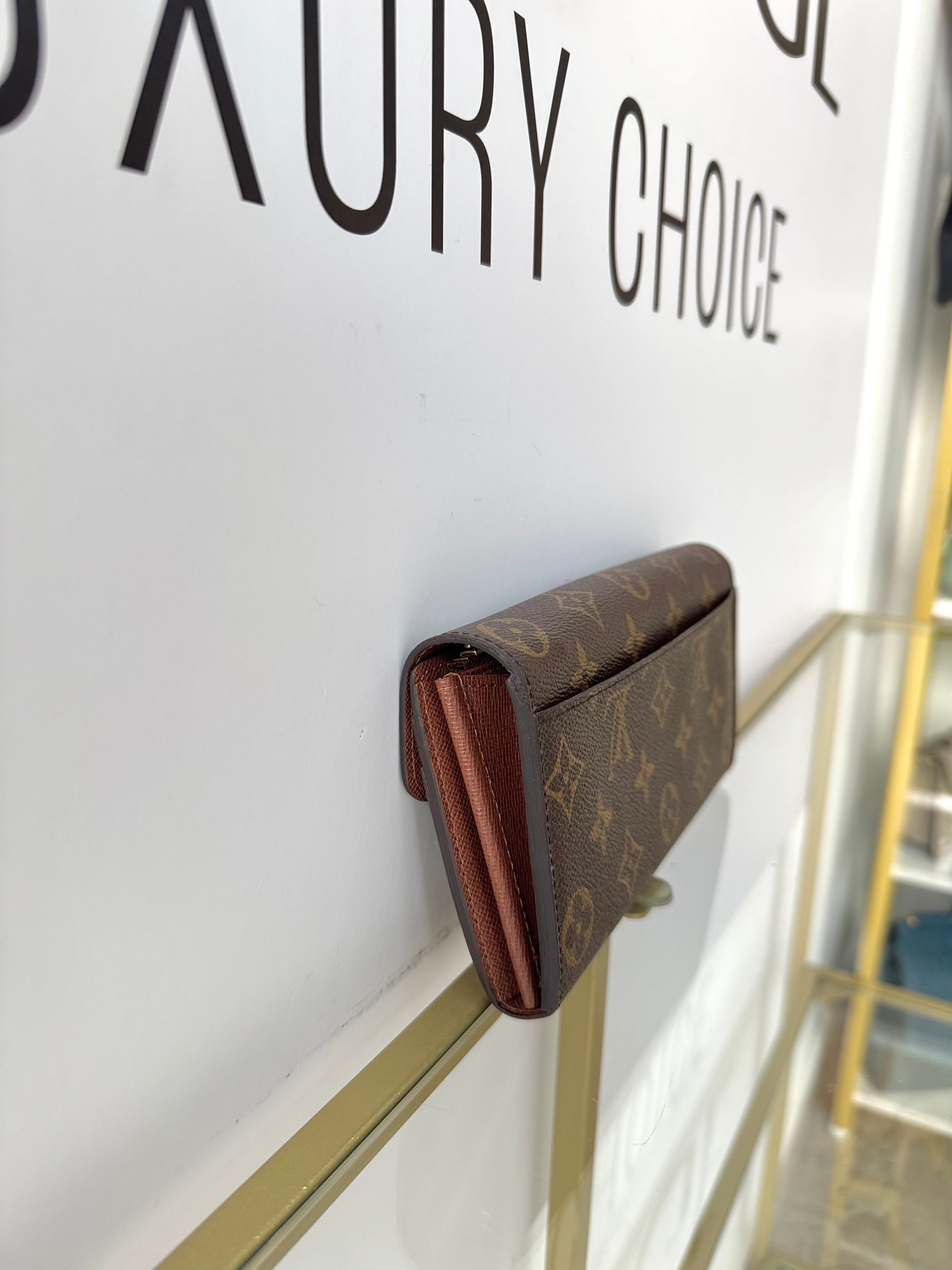 Portafoglio Sarah Monogram Louis Vuitton