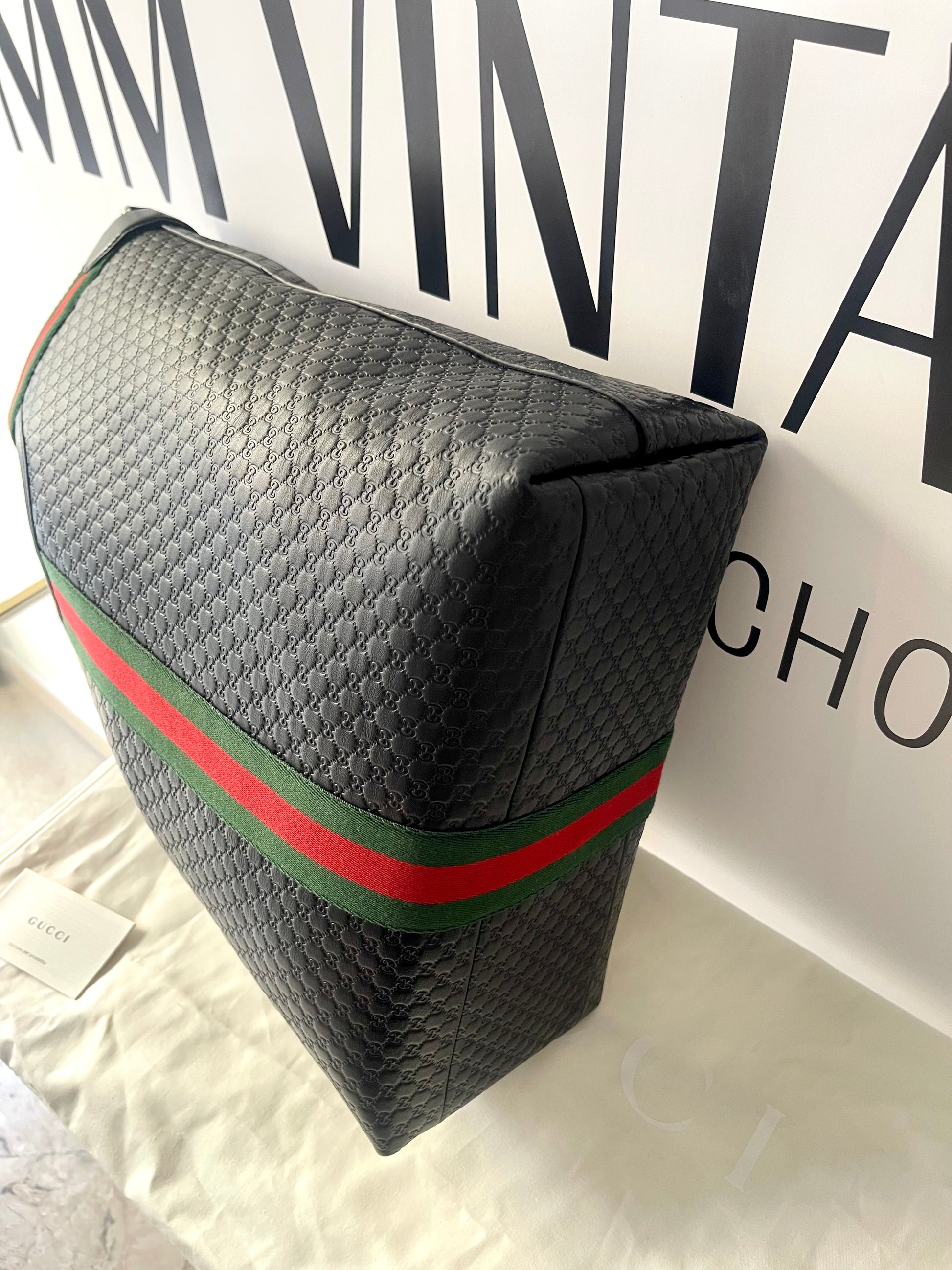 Borsa Shopping Giglio Microguccissima Gucci