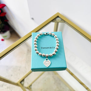 Bracciale Bead Cuore Small Tiffany