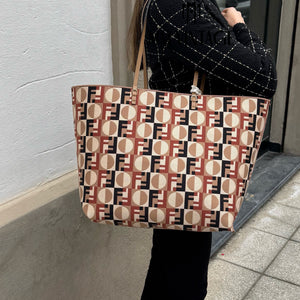 Borsa Shopping Roll Large Reversibile Fendi