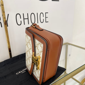 Borsa Teen Triomphe in tela Triomphe Celine
