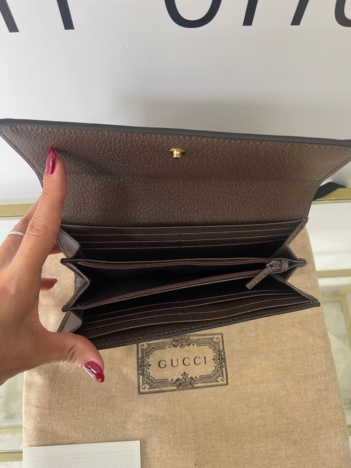 Portafoglio Continental Ophidia GG Gucci