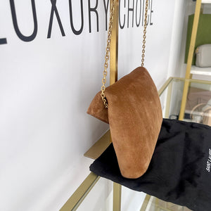 Pochette Cassandre in Suede Saint Laurent