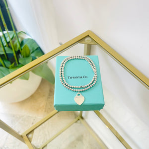 Collana Bead Cuore Small Tiffany