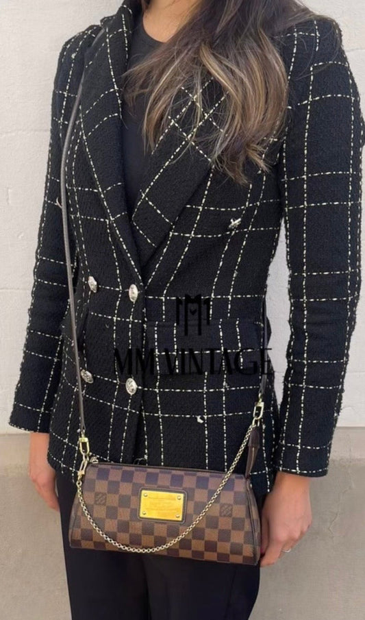 Borsa Eva Damier Ebène Louis Vuitton