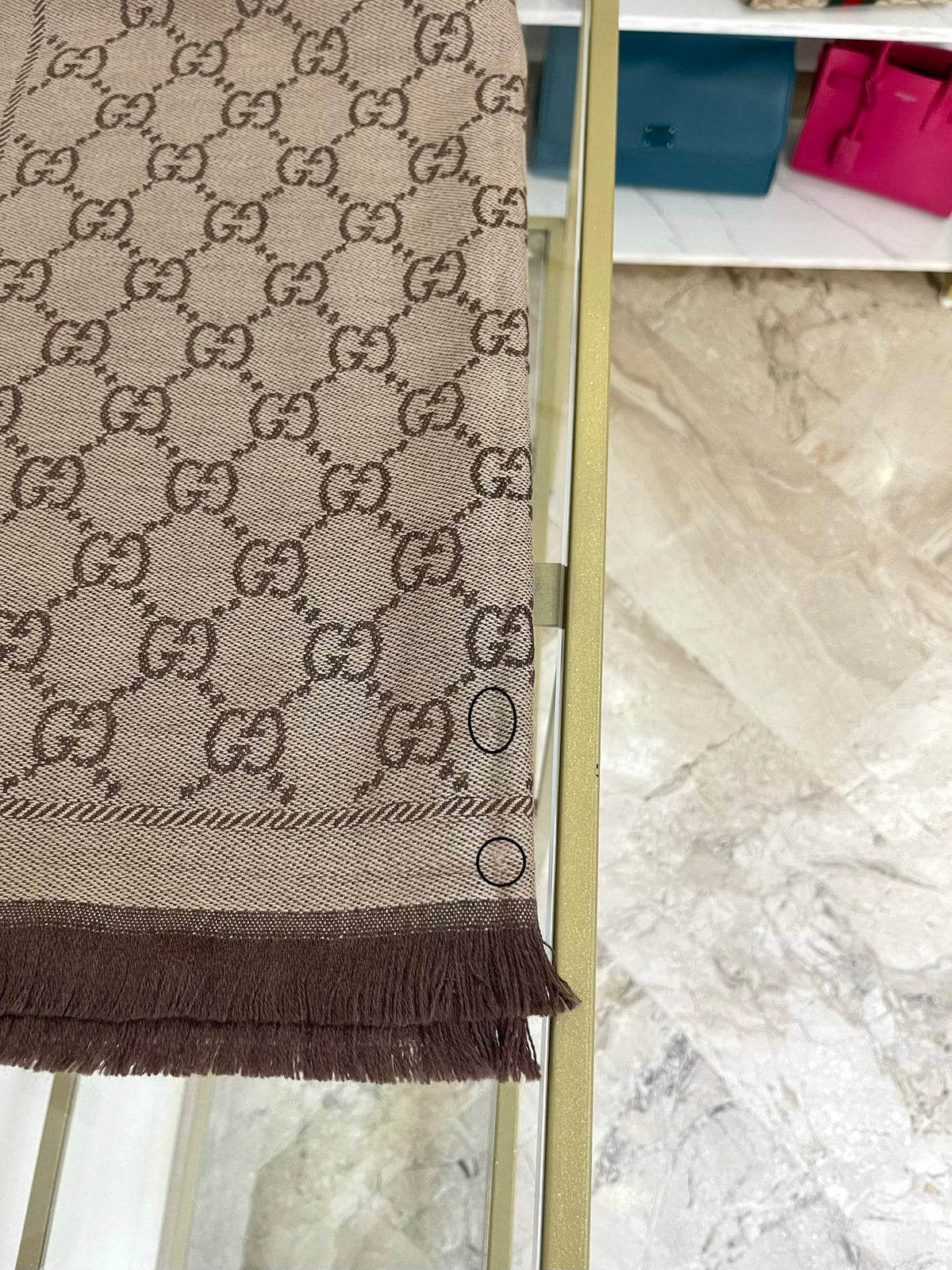 Sciarpa GG Jacquard Gucci