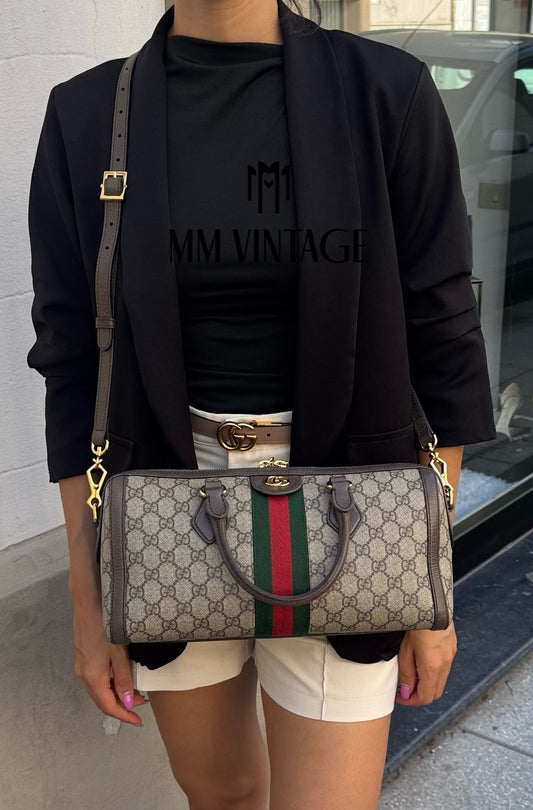 Borsa Bauletto Ophidia GG Supreme Gucci