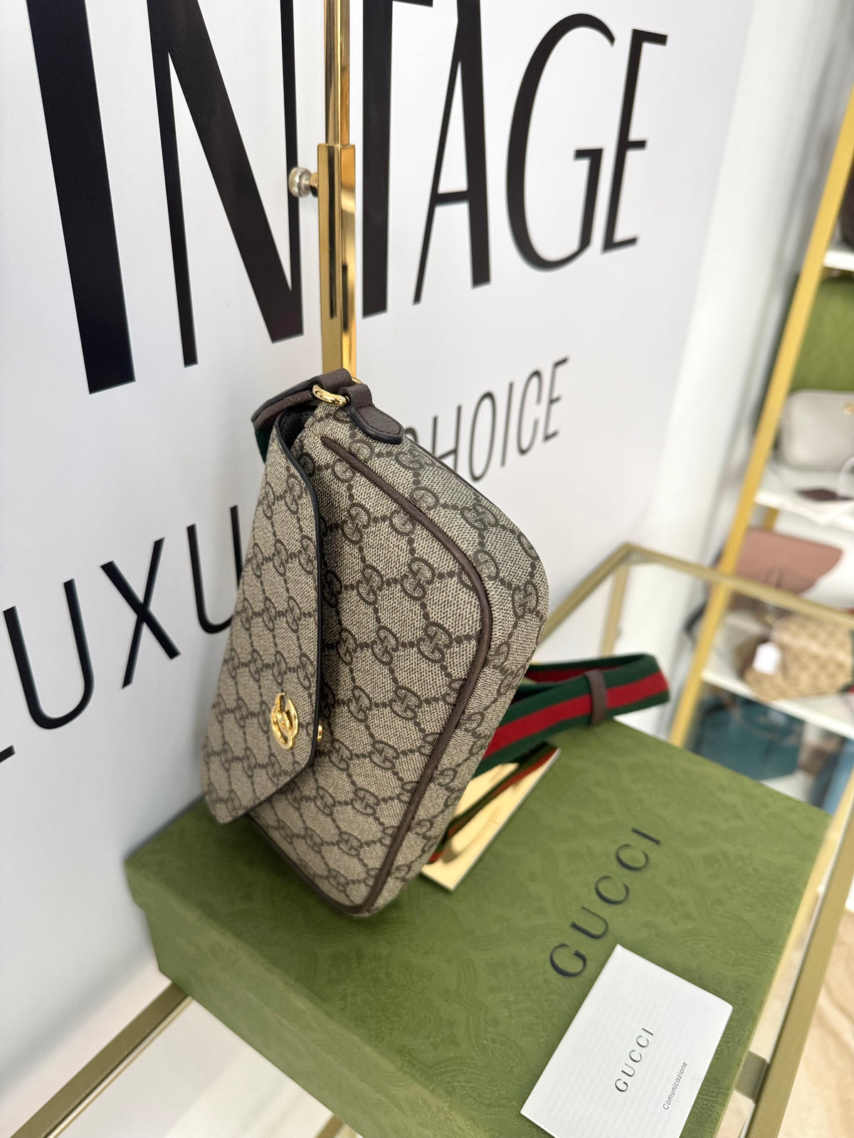 Pochette Ophidia GG Supreme Gucci