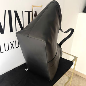 Tote Bag Y maxi in pelle martellata Saint Laurent