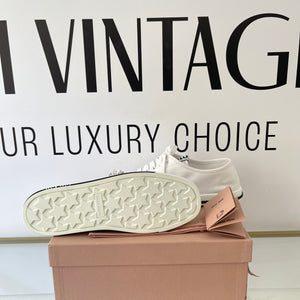 Sneakers con cristalli Miu Miu